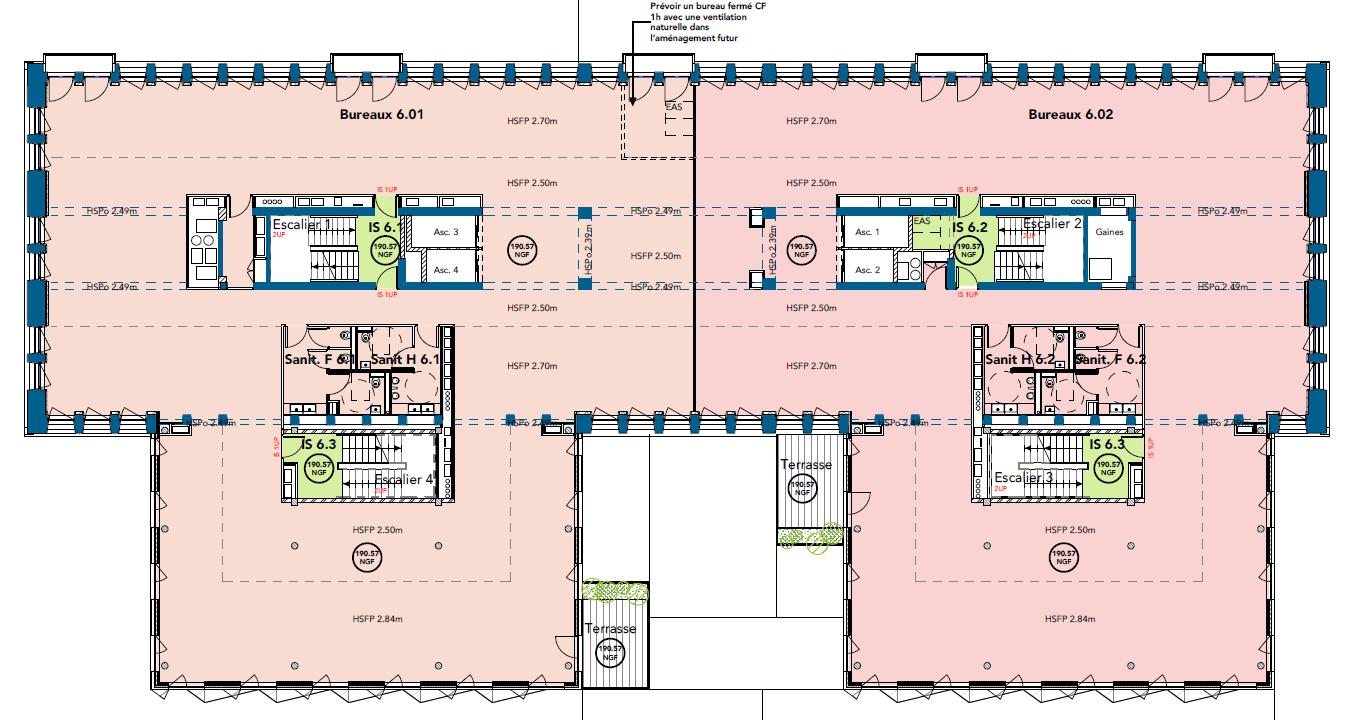 Bureau Lyon 12098m² Location bureau Lyon Rhône OLBUR2110501 43